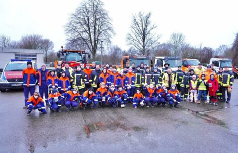 Erfolgreiche Christbaumsammelaktion der Feuerwehr Nußloch