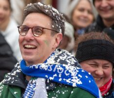 Förster begeistert vom Jubiläumsumzug und bedankt sich beim Bauamt