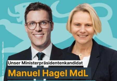 Wahlkampftermin: Manuel Hagel am 17. Januar im Wagner Florapark