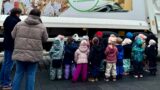 Überraschungsbesuch der AVR GewerbeService im Kindergarten Leimen