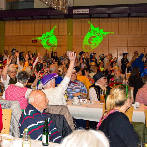 Ausgelassene Stimmung bei der Seniorenprunksitzung in Nußloch
