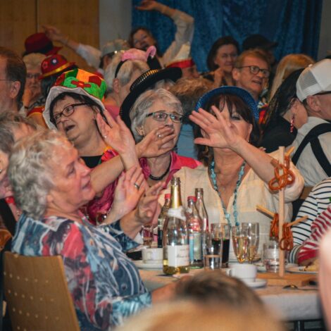 Ausgelassene Stimmung bei der Seniorenprunksitzung in Nußloch