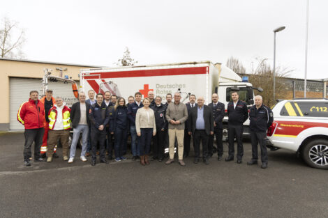 Blaulichtfamilie im Dialog mit dem Innenminister