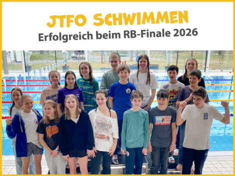 JtfO Schwimmen: Erfolgreich beim RB-Finale 2026