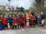 Jugendfeuerwehr Nußloch beteiligt sich am Wald- und Wiesenputz