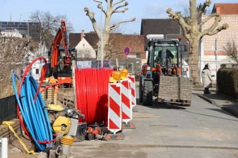 Breitbandausbau in Sandhausen erreicht Bahnhofstraße