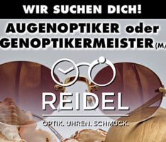 Mit klarem Blick in die Zukunft: Brille & Uhr Reidel sucht Verstärkung