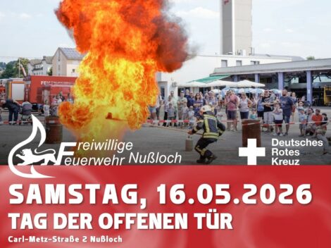 Tag der offenen Tür bei der Feuerwehr Nußloch