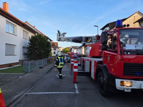 Zwei Einsätze am Mittwoch für die Feuerwehr Nußloch