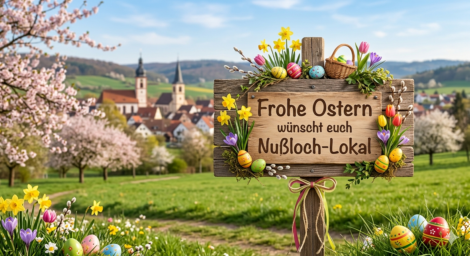 Nußloch-Lokal wünscht frohe Ostern