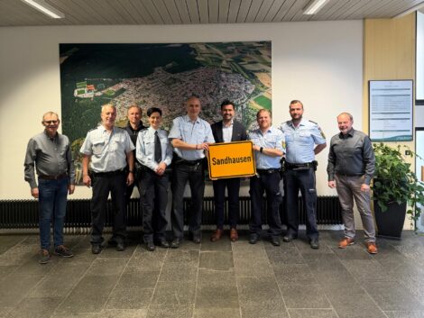 Wechsel auf dem Polizeiposten in Sandhausen