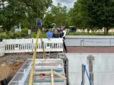 Endspurt im Freibad Leimen