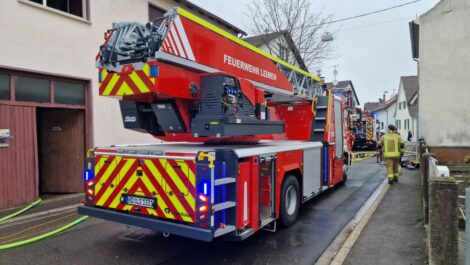 Leimen: Wohnungsbrand in der Senefelder Straße – Ursache noch unklar