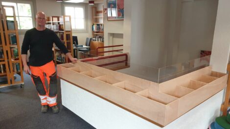 Mehr Platz für Kinderbücher in der Gemeindebücherei Nußloch