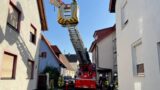 Feuerwehr Nußloch unterstützt den Rettungsdienst in Sandhausen