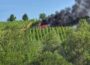 Fahrzeugbrand im Feldgebiet bei Malsch
