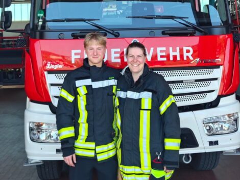 Zwei neue Einsatzkräfte für die Feuerwehr Nußloch