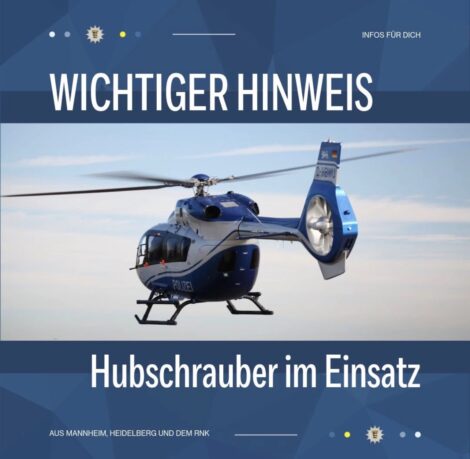Vermisstensuche im Kreis Wiesloch
