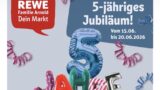 REWE Arnold feiert fünfjähriges Jubiläum