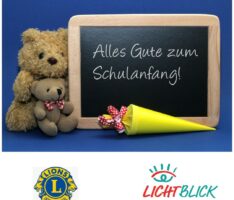 Lichtblick e. V. und Lions Club unterstützen gemeinsam beim Start in die Schule