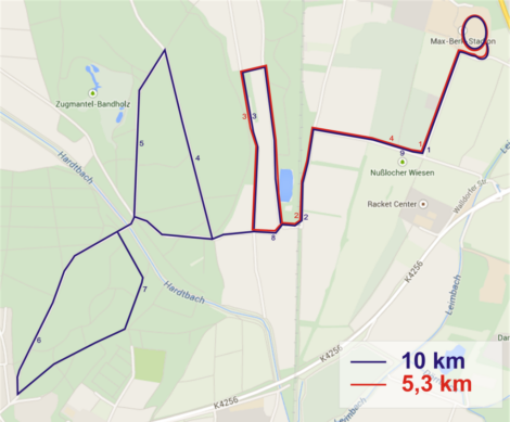 Nußlocher Wiesenlauf kehrt ins Max-Berk-Stadion zurück