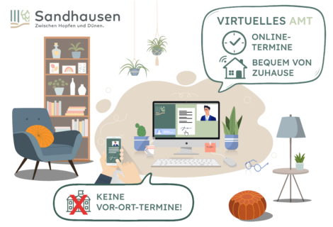 Sandhausen: Virtuelles Amt erfolgreich gestartet