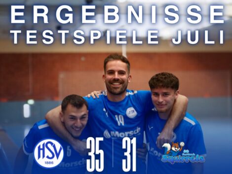 Zwei Siege aus drei Testspielen