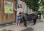 Purzel macht den Probelauf im Zoo
