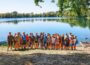Oftersheimer Kinder lernen am Wammsee das Angeln