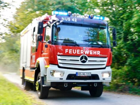 Feuerwehreinsatz in Nußloch aufgrund privaten Rauchwarnmelders  