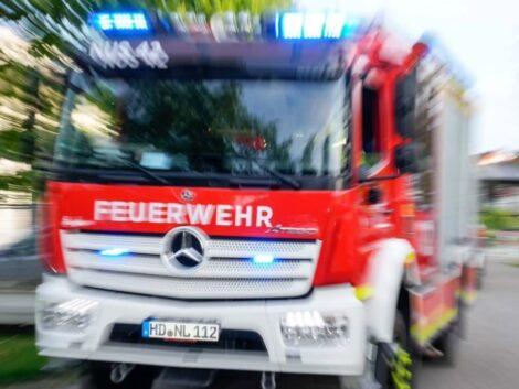 Feuerwehr Nußloch am vergangenen Donnerstag zweimal gefordert