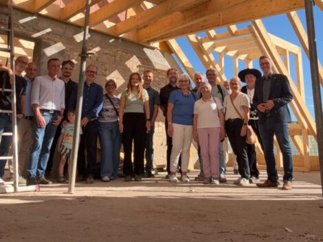 Richtfest für neues Wohnprojekt in der Kaiserstraße in Nußloch