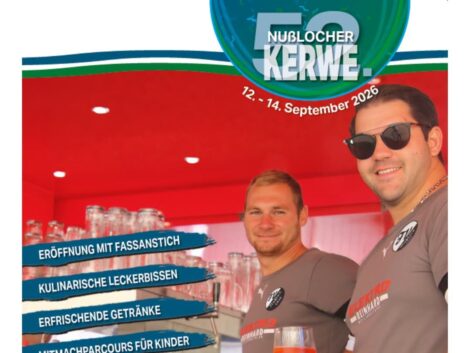 Bald beginnt die Nußlocher Kerwe 2026