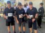 Feuerwehr Nußloch beim Feuerwehr-Duathlon in Tamm