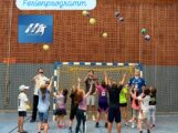 Handball-Nachwuchs entdeckt den Sport in der Olympiahalle