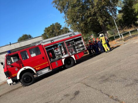 Jugendfeuerwehr Nußloch: Abwechslungsreiche Übung mit Technik und Kreativität