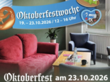 Oktoberfestwoche zum ersten Geburtstag des „Wohnzimmers Nebenan“