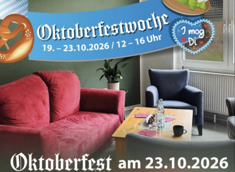 Oktoberfestwoche zum ersten Geburtstag des „Wohnzimmers Nebenan“