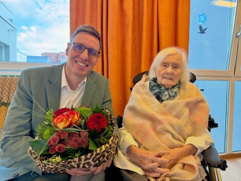 Helene Wiskandt aus Nußloch feiert ihren 110. Geburtstag