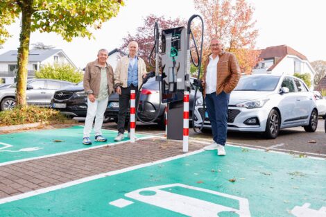 Sandhausen baut Ladeinfrastruktur aus: Neue Ladestation „Hinterm Haag“