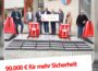 Sparkasse Heidelberg unterstützt Anschaffung mobiler Straßensperren mit 90.000 Euro