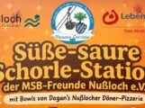 Ein Glas Schorle für zwei gute Zwecke